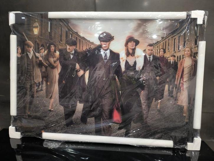 Tableau d'Art Peaky Blinders - Verre Trempé XL (150x100 cm), Antiquités & Art, Art | Peinture | Moderne