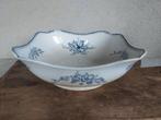 Prachtige oude beboterde vierkante schaal P Regout Meibloem, Enlèvement ou Envoi