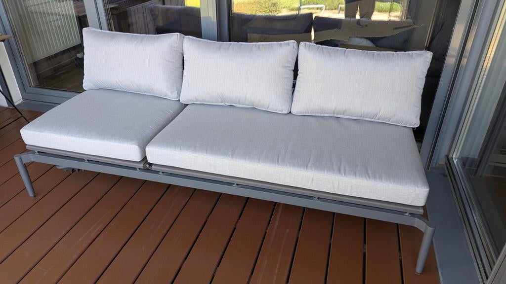 Banc/transat de jardin ou terrasse, Jardin & Terrasse, Bancs de jardin, Enlèvement