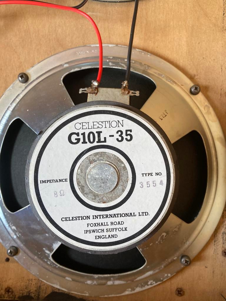 4 x Celestion g10l-35, 8ohm, 1986, Muziek en Instrumenten, Ophalen, Gebruikt