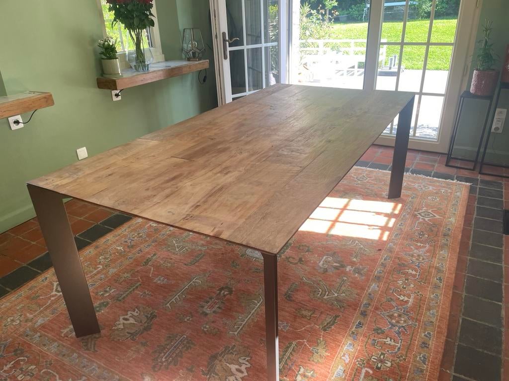 table à manger, 150 à 200 cm, Cinq personnes ou plus, Enlèvement, Utilisé