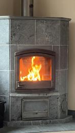 Massieve speksteenkachel Tulikivi, Ophalen, Gebruikt, Houtkachel, Vrijstaand