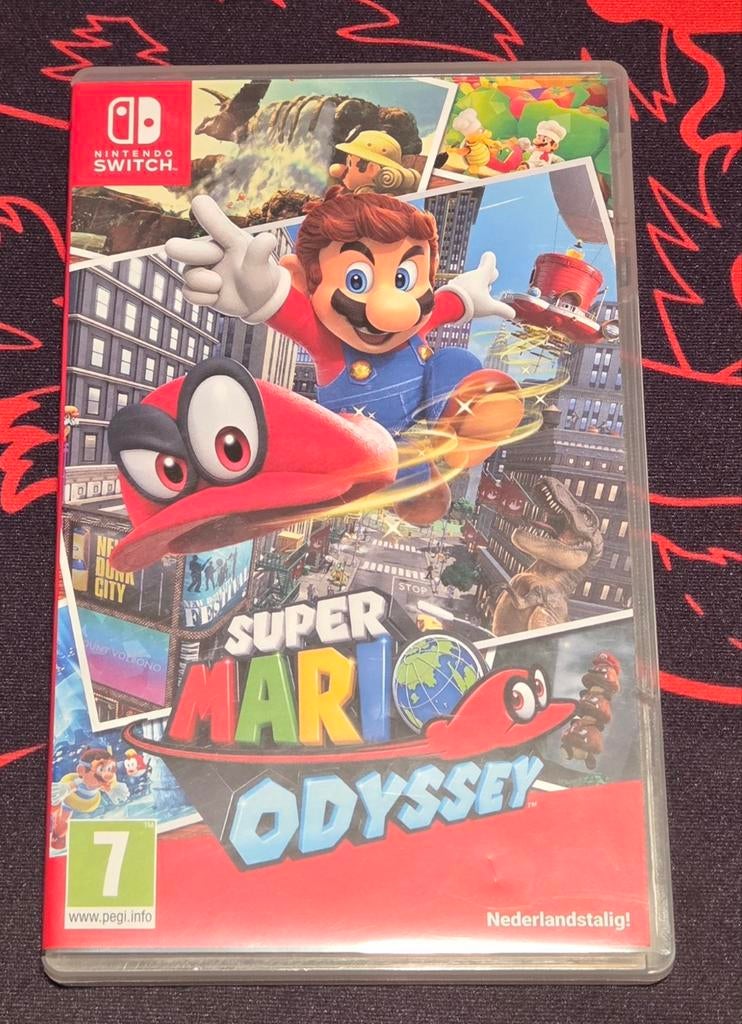 Super Mario Odyssey - Nintendo Switch, Avontuur en Actie, 2 spelers, Ophalen of Verzenden, Zo goed als nieuw