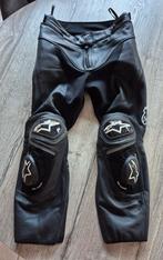 Lederen Motorbroek alpinestars track V2, Motoren, Ophalen