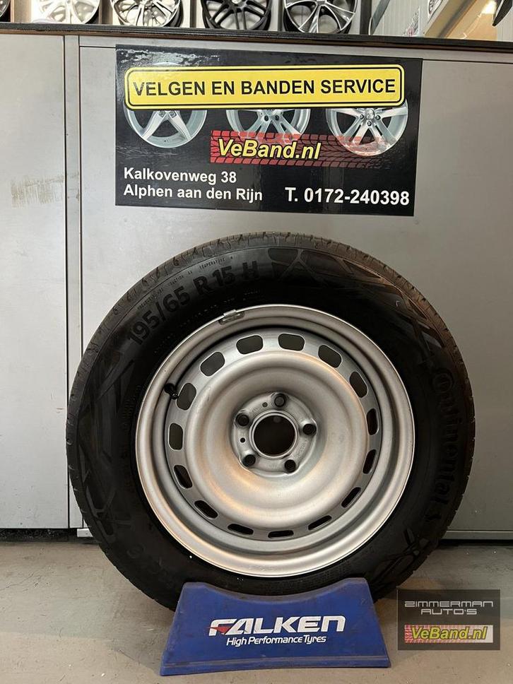 Citroen Berlingo velgen en zomerbanden, Auto-onderdelen, Banden en Velgen, Banden en Velgen, Zomerbanden, 15 inch, 195 mm, Bestelwagen