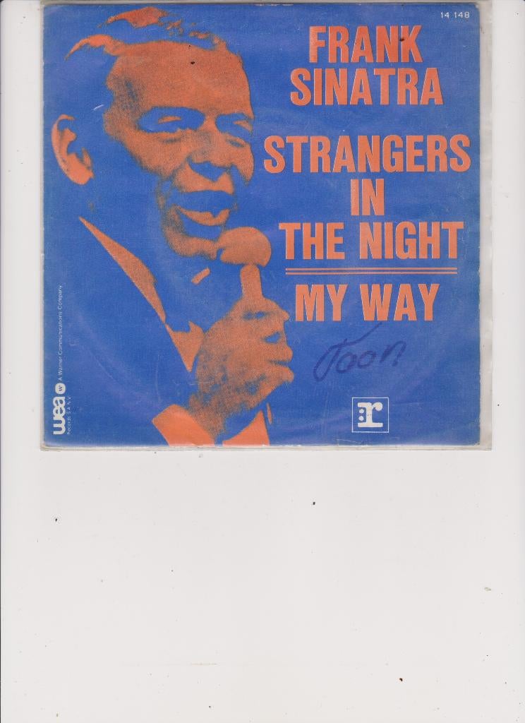 frank sinatra, Cd's en Dvd's, Vinyl Singles, Ophalen of Verzenden, Gebruikt