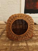 Lit/litière et griffoir pour chat en osier vintage rétro, Animaux & Accessoires, Enlèvement, Comme neuf, Roseau