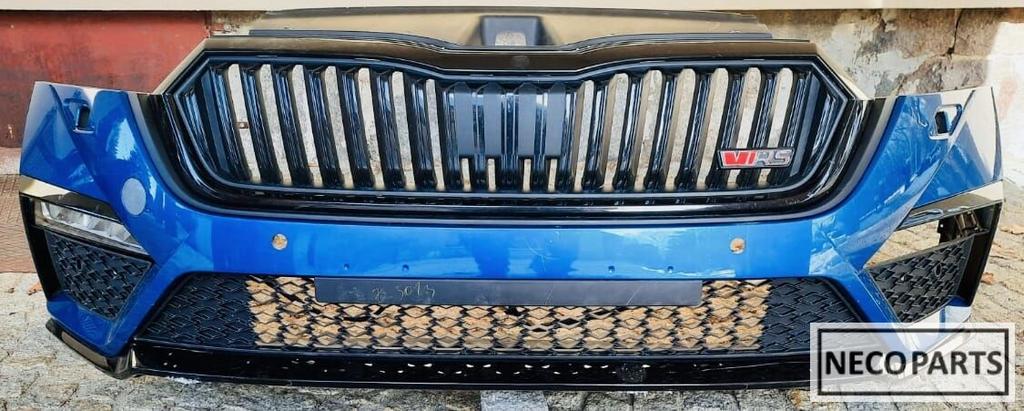 SKODA OCTAVIA RS VRS 5E3 BUMPER VOORBUMPER ORIGINEEL, Autos : Pièces & Accessoires, Arrière, -, -, -