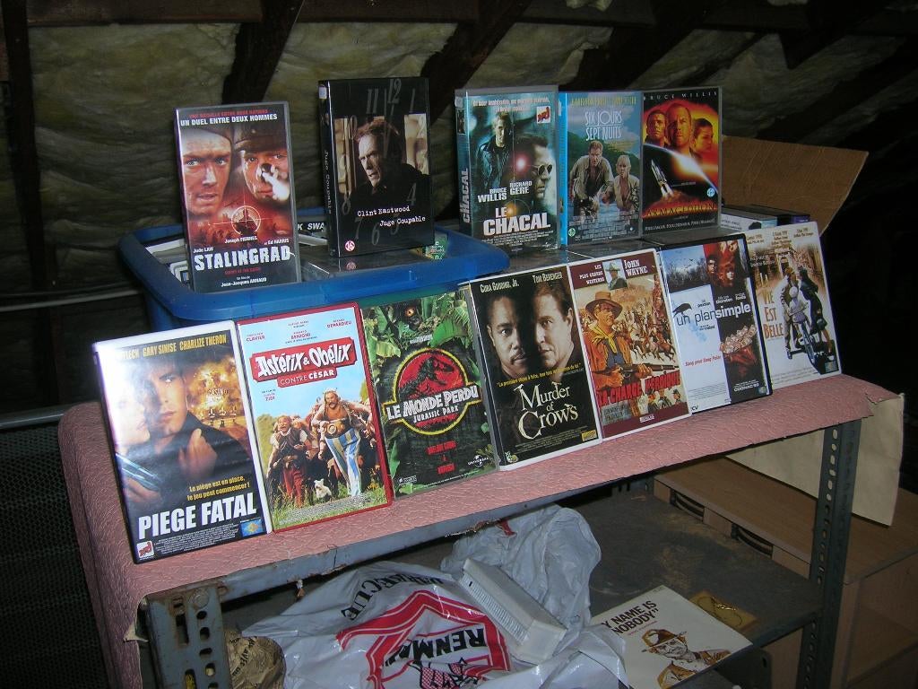 cassettes vhs, CD & DVD, VHS | Film, À partir de 12 ans, Enlèvement ou Envoi, Utilisé, Action et Aventure