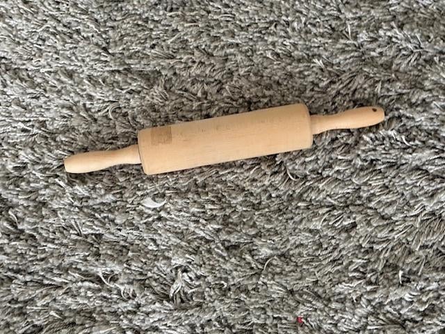 deegroller, Ophalen, Zo goed als nieuw, Hout, Beige