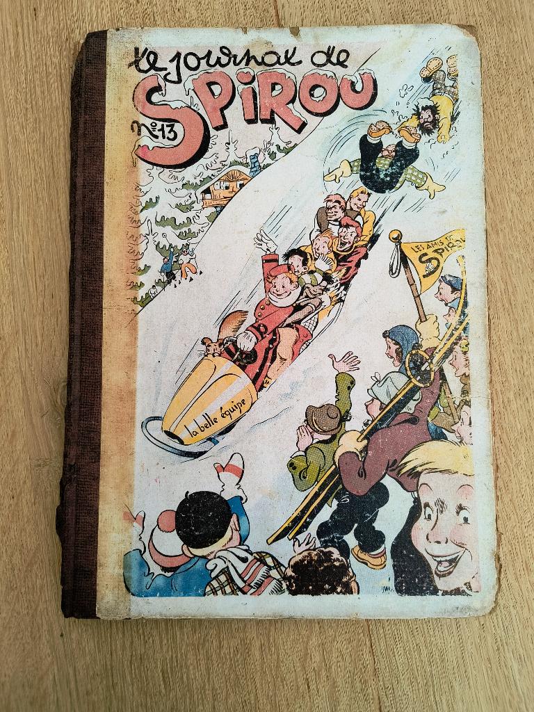 Album Spirou N13 complet faire offre, Antiquités & Art, Antiquités | Livres & Manuscrits, Envoi