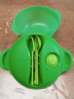 Lunch box Tupperware + couverts, Enlèvement, Comme neuf, Autres types