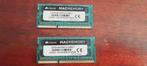 2x4GB Corsair MacMemory DDR3 1066 MHz – CMSA4GX3M1A1066C7, Informatique & Logiciels, Mémoire RAM, Enlèvement ou Envoi, DDR3, Comme neuf