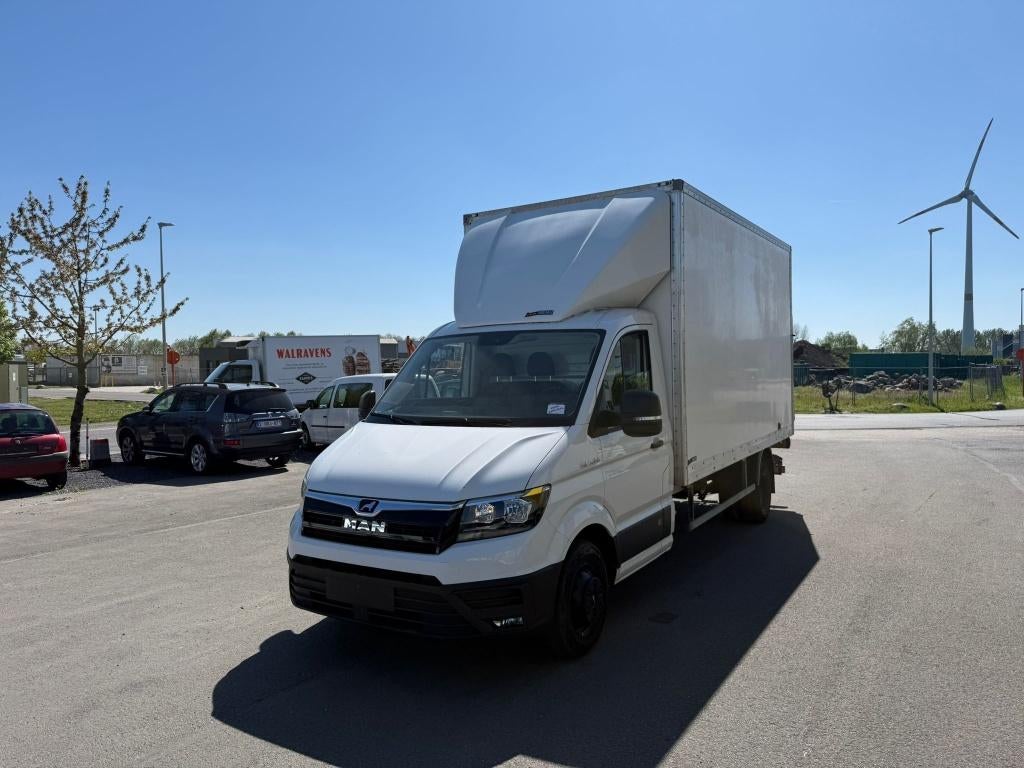 Volkswagen Crafter MAN (Stock ID 10064), Auto's, Euro 6, Multifunctioneel stuurwiel, MAN, Wit