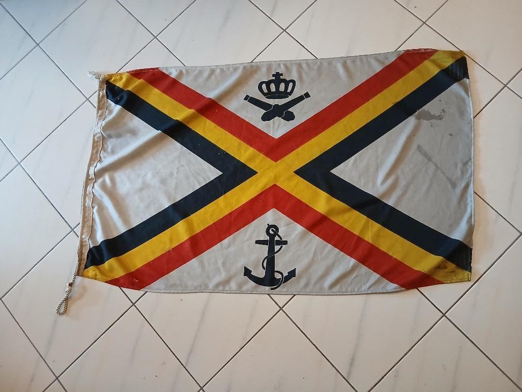 Drapeau Force Navale FN ZM, Collections, Envoi, Marine, Drapeau ou Bannière