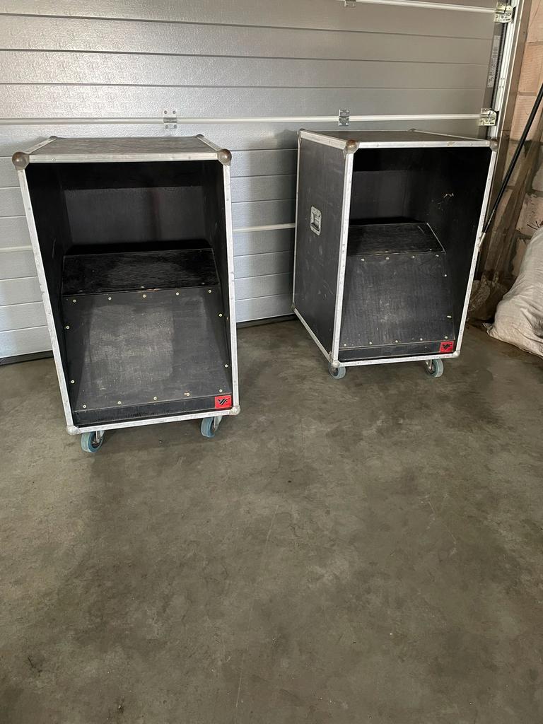 Mini Bass Bins met Amerikaanse Speakers - Mancave Set, Audio, Tv en Foto, Ophalen, Zo goed als nieuw
