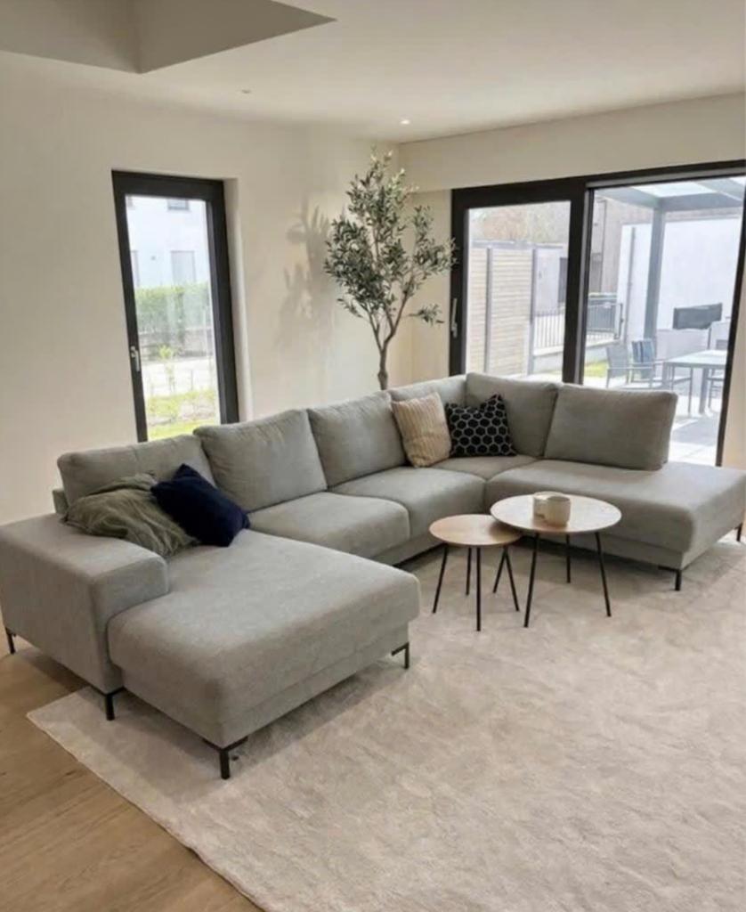 Moderne zetel in U-vorm, Ophalen, Zo goed als nieuw