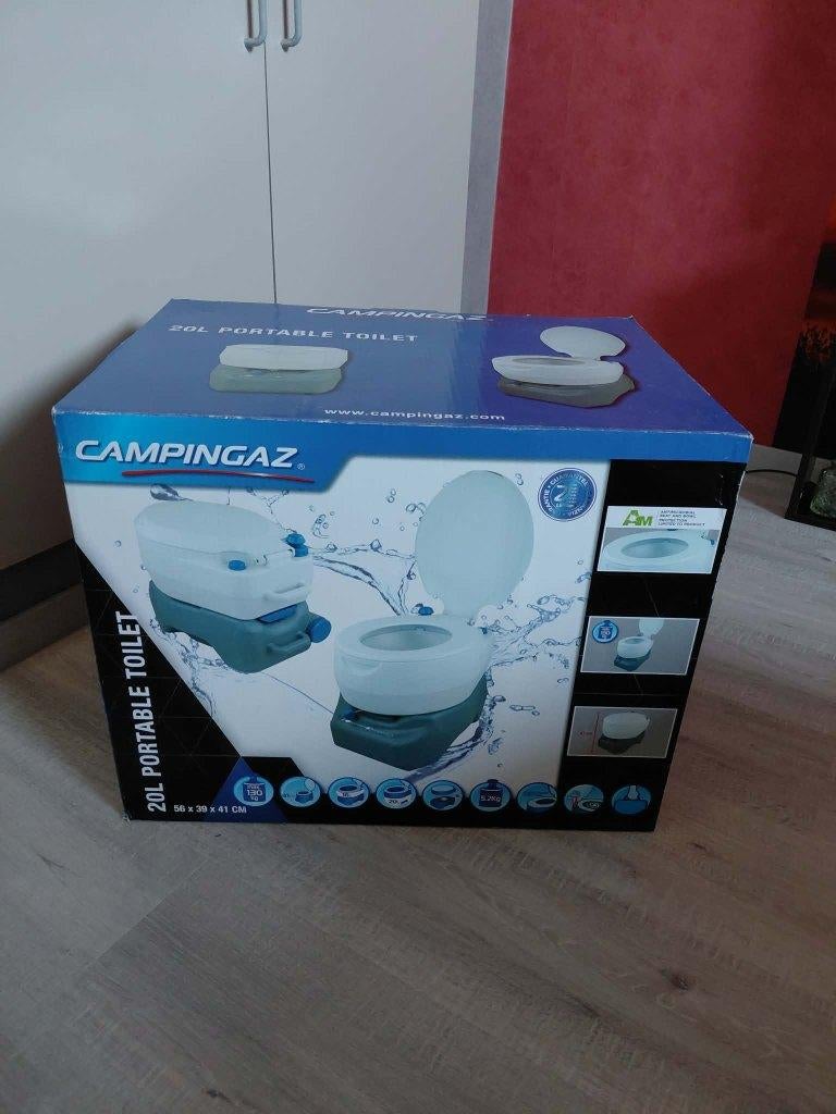 WC camping -  Campingaz 20 litres, Caravanes & Camping, Accessoires de camping, Enlèvement, Comme neuf