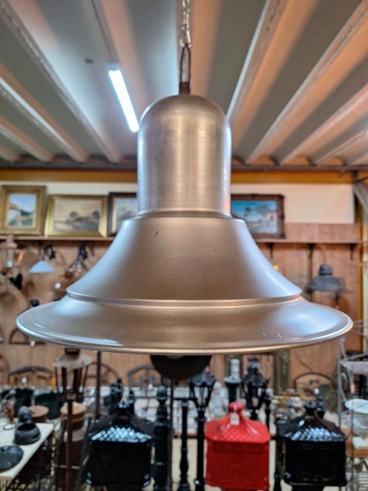 diverse oude industriele hanglampen vanaf 25 euro, Huis en Inrichting, Lampen | Hanglampen, Zo goed als nieuw, Glas, Metaal, Ophalen