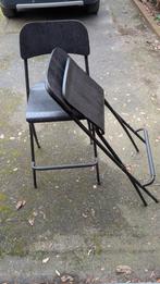 2 tabourets de bar pliables, Maison & Meubles, Enlèvement