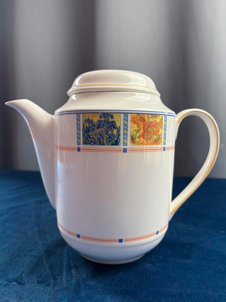 Villeroy & Boch — Van Gogh Koffiepot, Gelimiteerde Editie, Antiek en Kunst, Antiek | Servies los, Ophalen of Verzenden