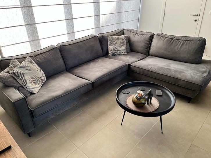 Zithoek, Maison & Meubles, Canapés | Sofas & Chaises Longues, Comme neuf, Tissus, Enlèvement