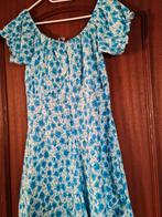 Robe short bleue avec motifs TM, Vêtements | Femmes, Combinaisons, Enlèvement ou Envoi, Comme neuf, Taille 38/40 (M), Bleu