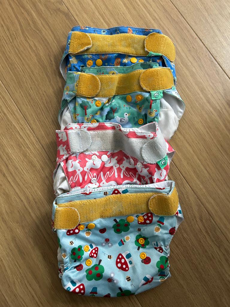 wasbare luier: totbots overbroekjes, Ophalen, Gebruikt