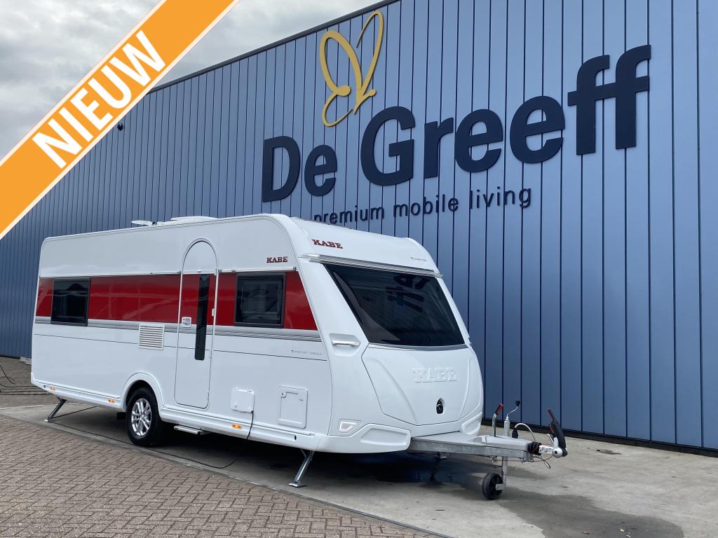 Kabe Ametist 560 GLE, Caravanes & Camping, Caravanes, Entreprise, jusqu'à 4, 1500 - 2000 kg, Banquette en rond, Kabe, 2 lits séparés