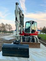 Takeuchi TB295W bandenkraan, Enlèvement, Excavatrice