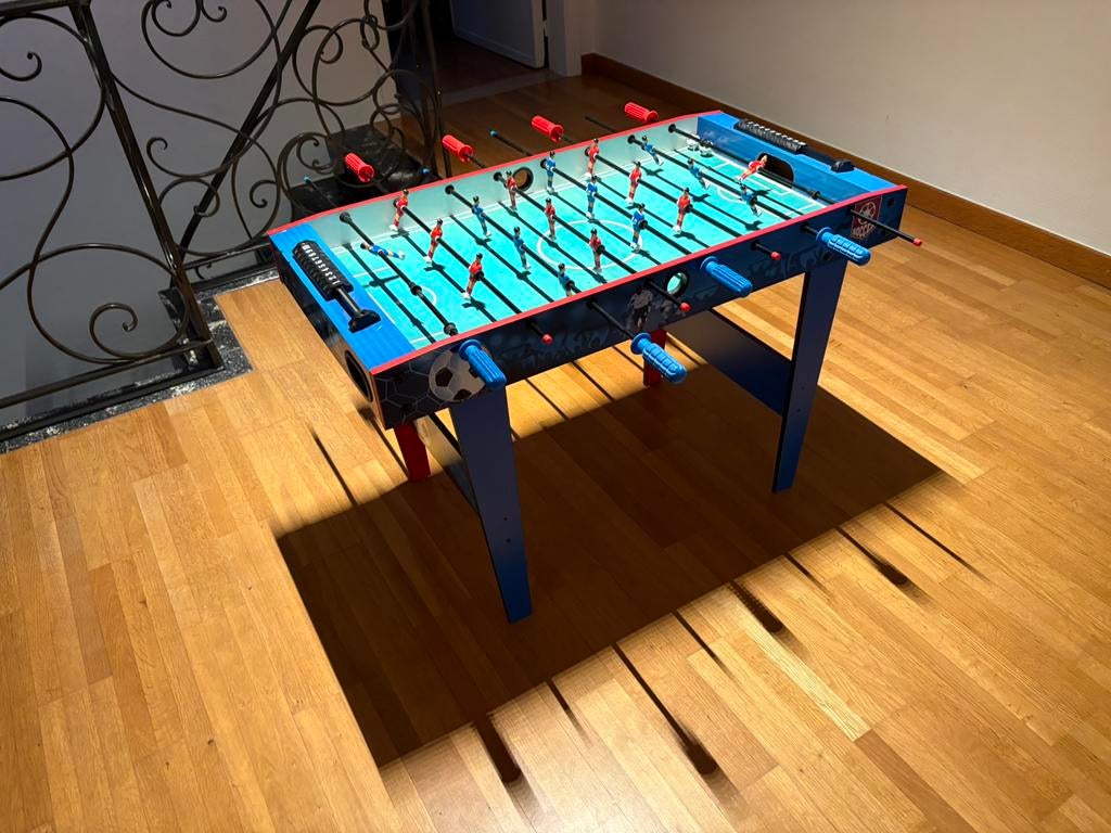 Tafel voetbal kids, Ophalen