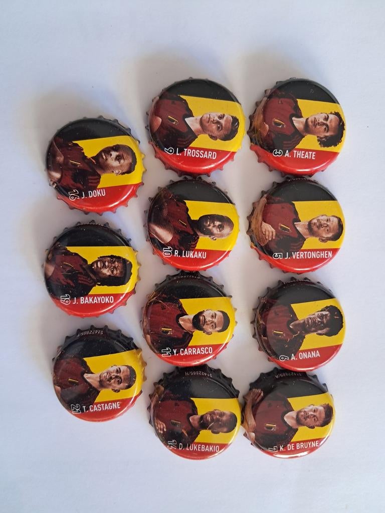 11 Capsules Jupiler, Collections, Marques de bière, Enlèvement, Jupiler