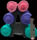 6 gewichten met rek, Sport en Fitness, Ophalen