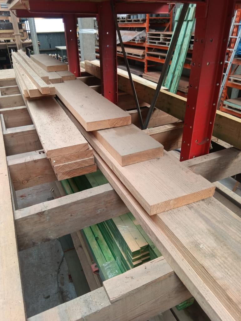 Hout yellow pine, Ophalen, Zo goed als nieuw