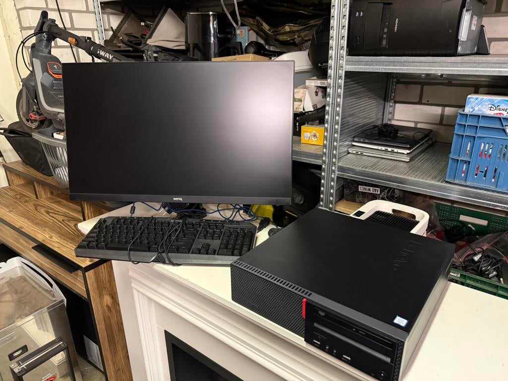 Complete desktop set, Ophalen, Zo goed als nieuw