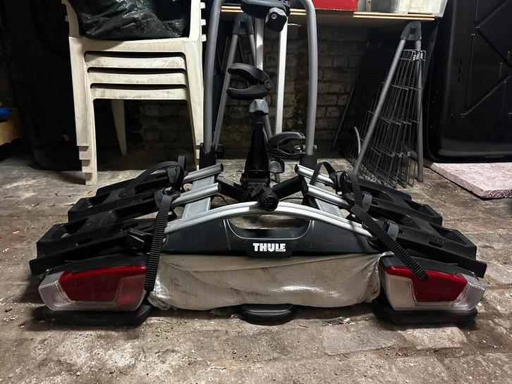 Porte-vélos Thule Coach 276 (3 vélos) – État impeccable, Autos : Divers, Porte-vélos, Comme neuf, 3 vélos ou plus, Pneus larges