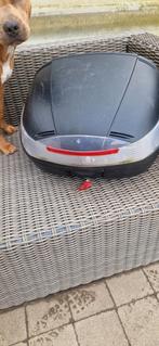 Koffer voor op de scooter, Ophalen