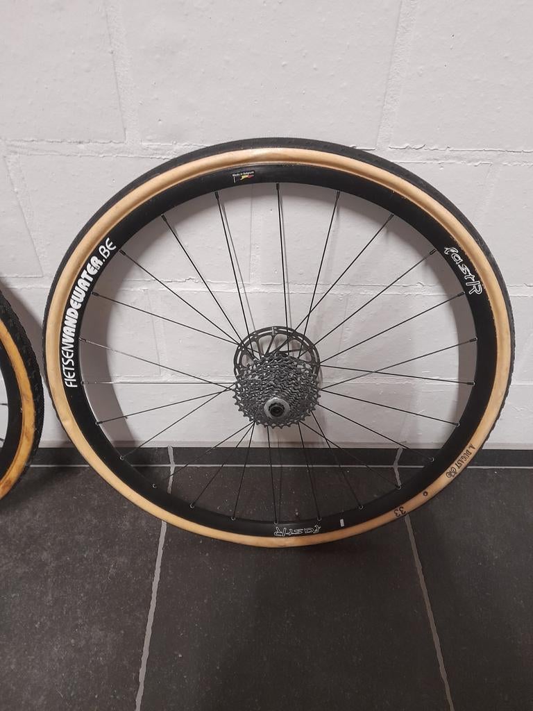 Set cx wielen, Fietsen en Brommers, Fietsonderdelen, Zo goed als nieuw, Wiel, Aluminium, Gravelbike, Racefiets, Ophalen