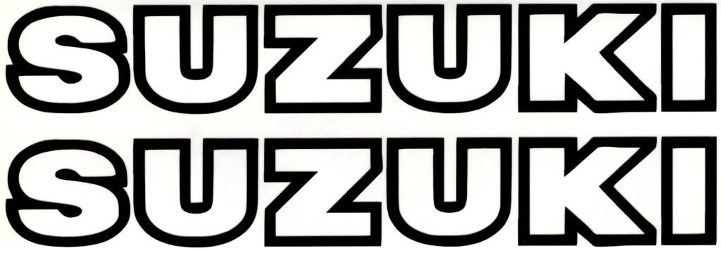Suzuki sticker set #15, Motos, Accessoires | Autocollants, Envoi