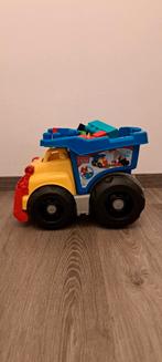 Kipwagen met blokken., Kinderen en Baby's, Speelgoed |Speelgoedvoertuigen, Ophalen, Gebruikt