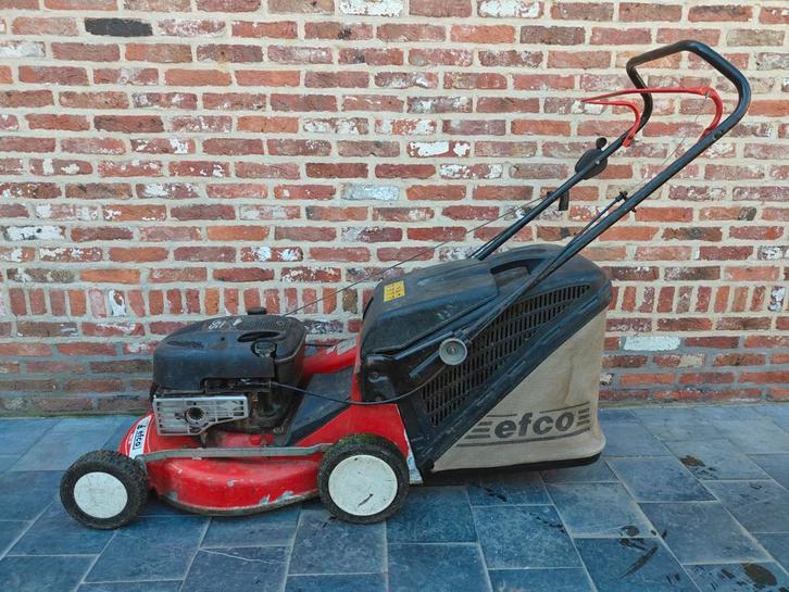 Efco benzine grasmaaier Briggs & Stratton motor. Start soms., Tuin en Terras, Grasmaaiers, Ophalen