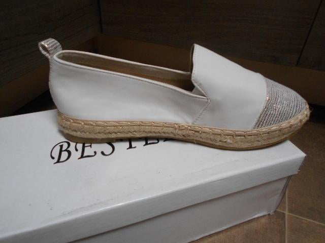 Nieuwe witte espadrilles / Maat 36, Kleding | Dames, Espadrilles, Wit, Nieuw, Ophalen of Verzenden