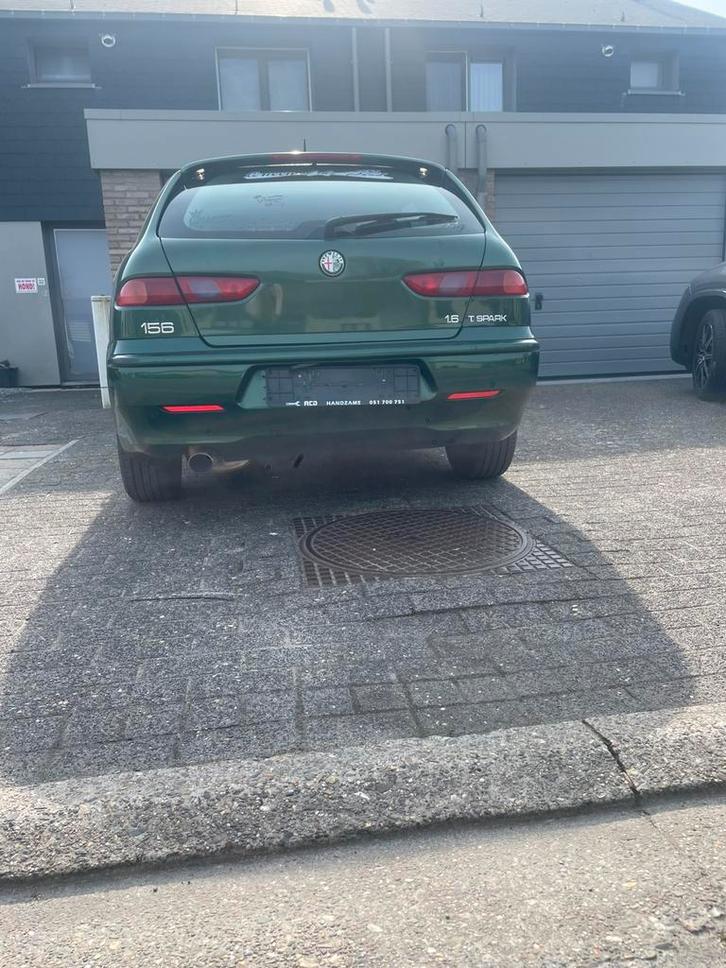 Alfa romeo, Auto's, Alfa Romeo, Particulier, Benzine, Euro 4, 5 deurs, Handgeschakeld, Groen, Zwart, Leder, Ophalen