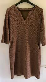 Nathalie Vleeschouwer L feestelijk kleedje, Kleding | Dames, Jurken, Bruin, Maat 42/44 (L), Ophalen of Verzenden, Zo goed als nieuw