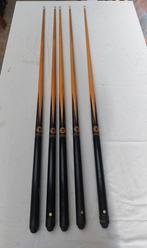 Lot Queues Billard Zenith, Enlèvement ou Envoi, Utilisé, Queue ou Boules