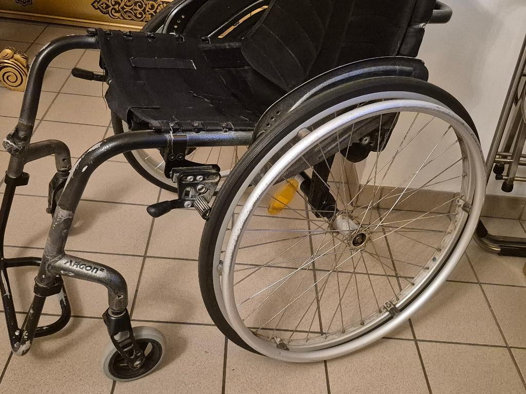 Chaise roulante  quicky argon, Enlèvement, Pliant, Utilisé, Fauteuil roulant manuel