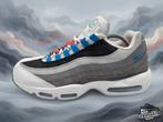 Nike Air Max 95 'Greedy 2.0' EU45.5 2020, Enlèvement ou Envoi, Nike, Porté, Blanc