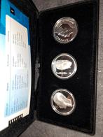 Prachtig benelux set met 3 munten in proof gelimiteert, Postzegels en Munten, Munten | België, Ophalen, Zilver, Zilver