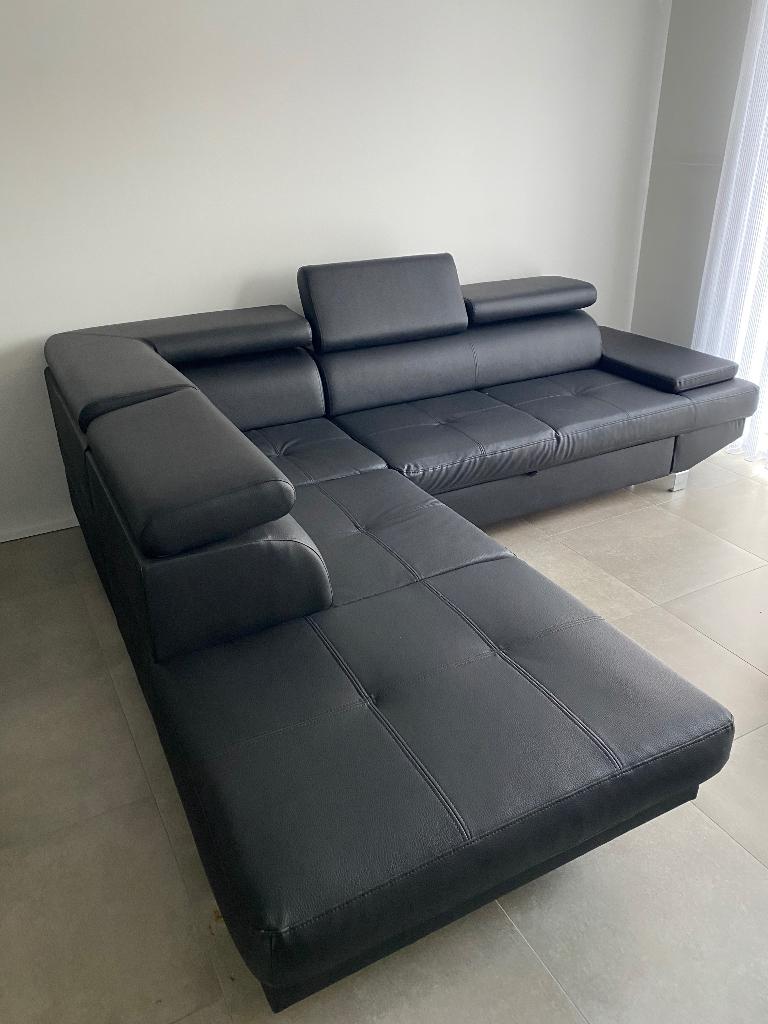 Divan en cuir parfait état, sofa 450€, Maison & Meubles, Canapés | Salons, Neuf, Quatre personnes ou plus, Enlèvement, Cuir
