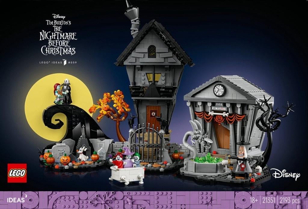 Lego 21351 The Nightmare Before Christmas huren - Ideas, Lego, Ophalen of Verzenden, Ideas, Complete set